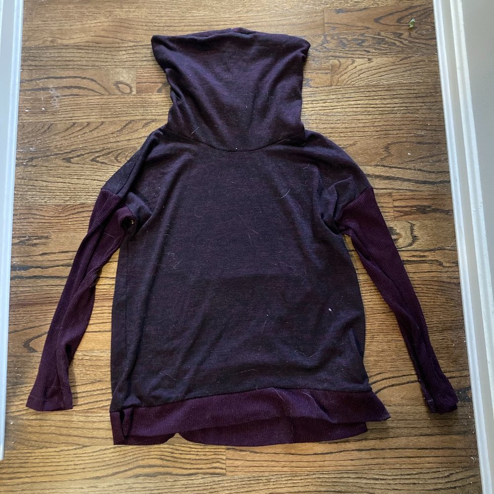 Purple Turtleneck / Cowlneck
